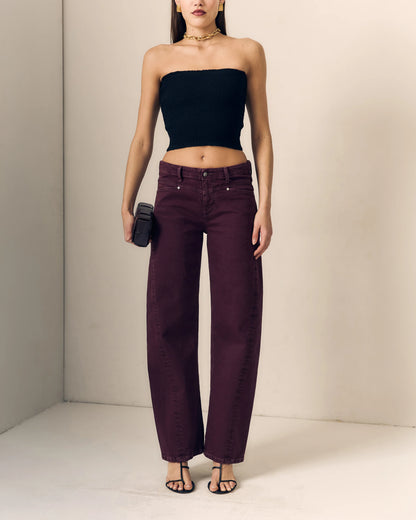 Plum Noir Selena Long Jean