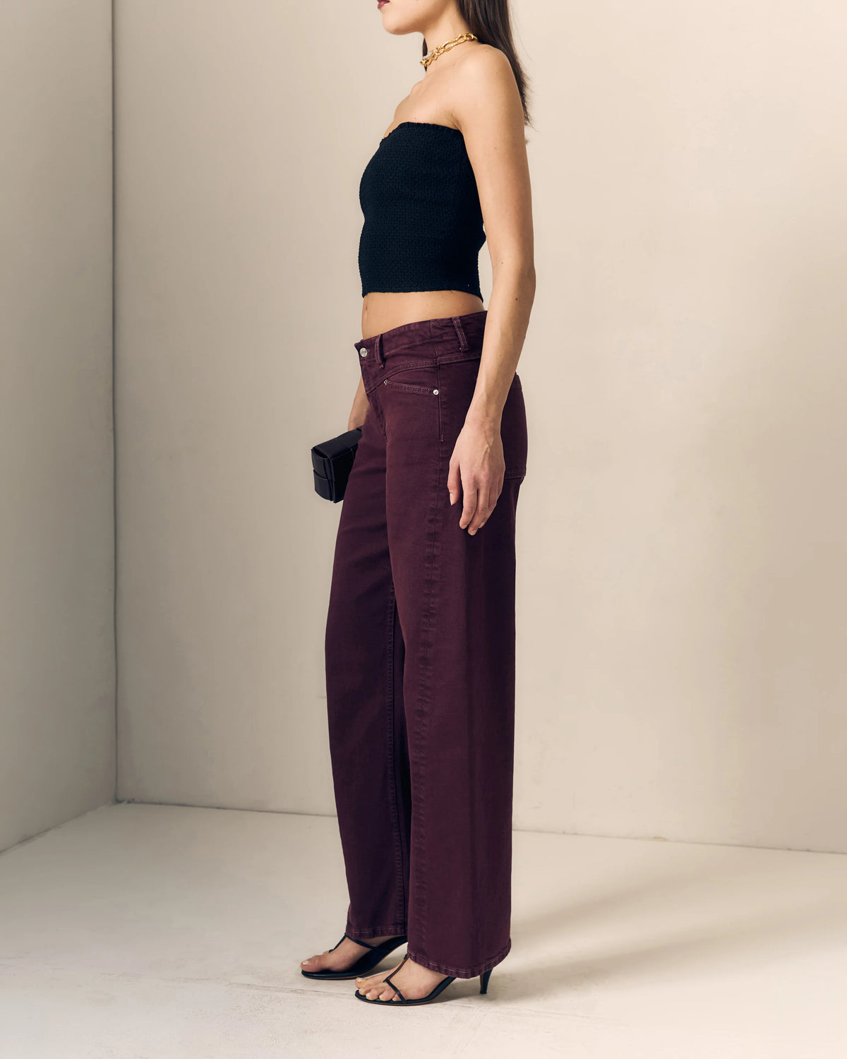 Plum Noir Selena Long Jean