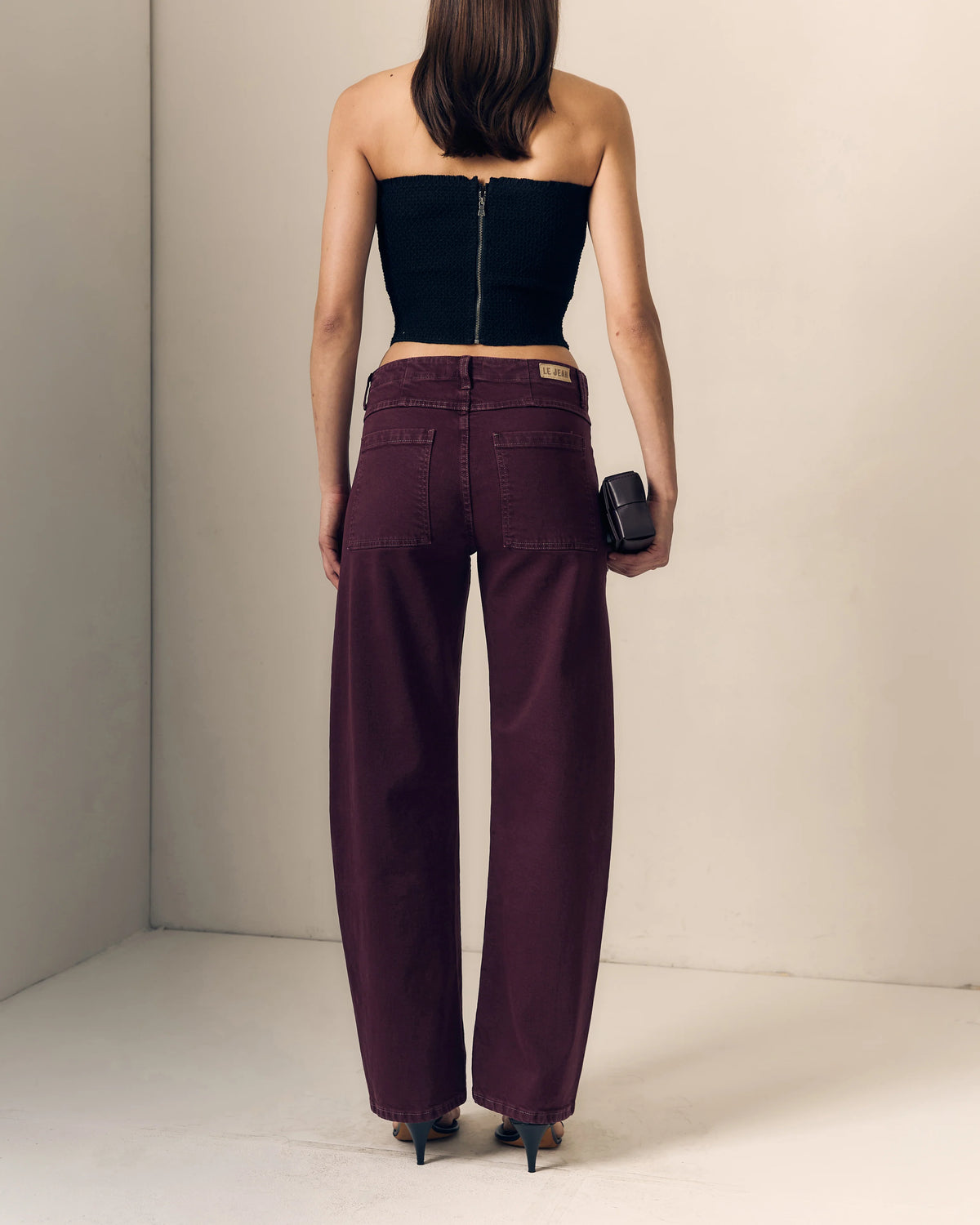 Plum Noir Selena Long Jean