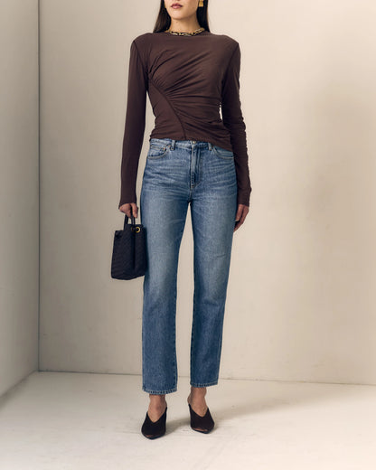 Blue Springs High Rise Cowboy Slim Jean
