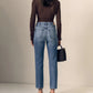 Blue Springs High Rise Cowboy Slim Jean