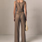 SIMONE LINEN DRAWSTRING PANT