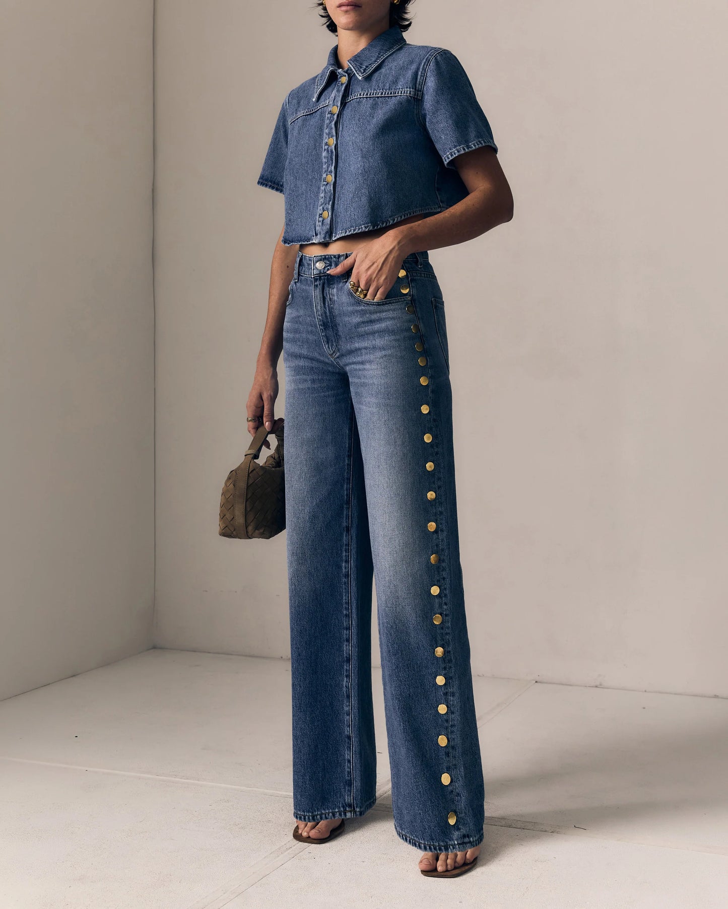 Studded Alexa Boyfriend Jeans