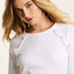 Pure Rib Raglan Top