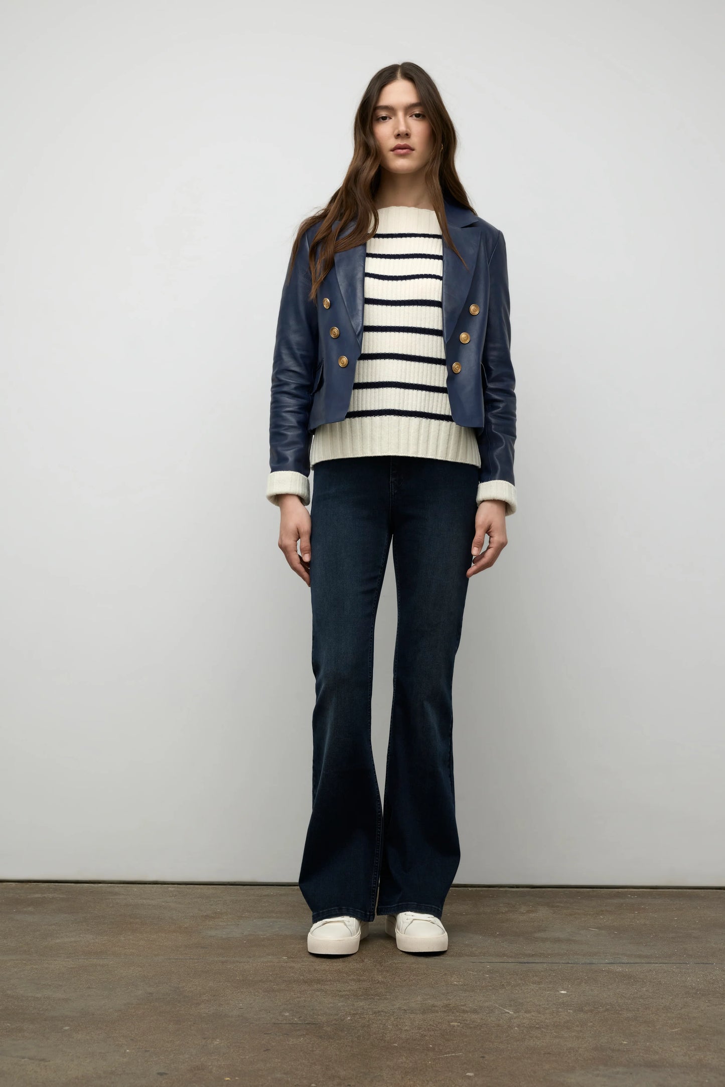 Estelle Dark Wash Flare Jeans