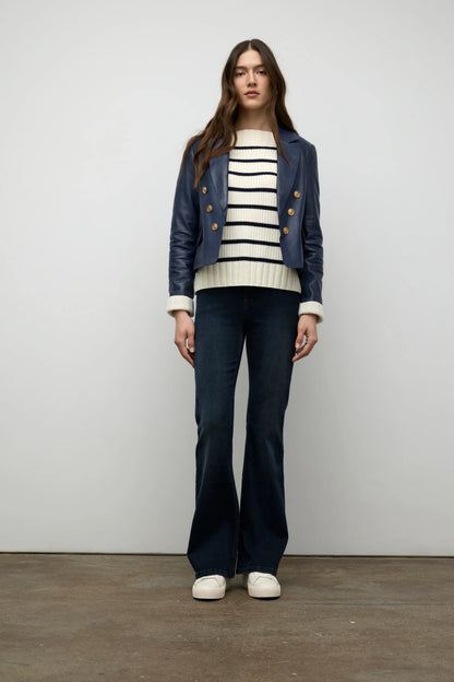 Estelle Dark Wash Flare Jeans