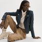 Mellie Leather Biker Jacket