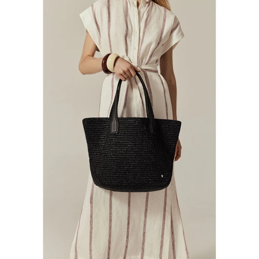 Liyoni Raffia Crochet Tote