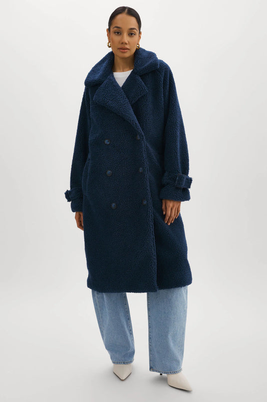 Malani Faux Sherpa Coat