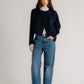 Floren Cropped Double Breasted Coat