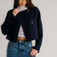 Floren Cropped Double Breasted Coat