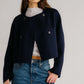 Floren Cropped Double Breasted Coat