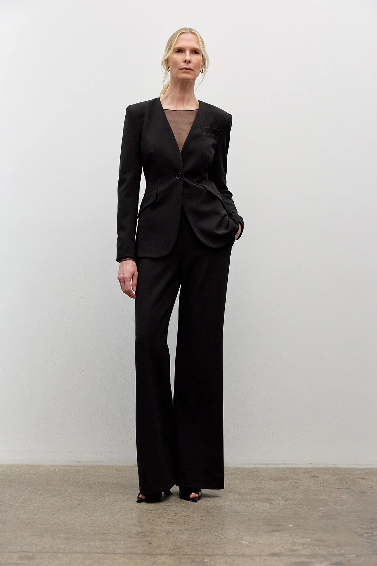 Black Wide Leg Pant