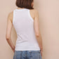 DELUXE COTTON CREWNECK TANK