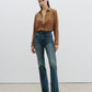 Cognac Gaia Slim Shirt
