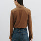 Cognac Gaia Slim Shirt