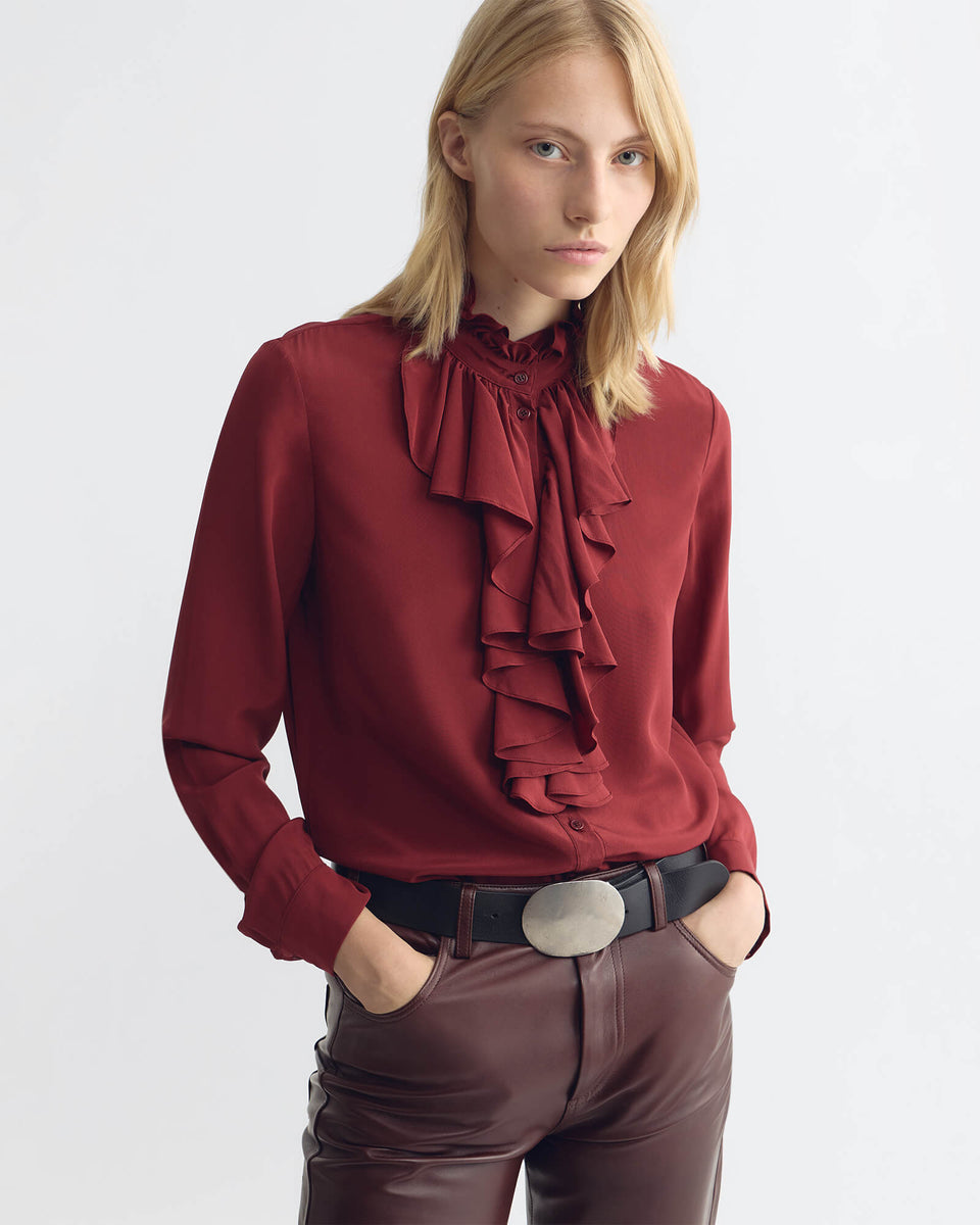 Crimson Lily Blouse
