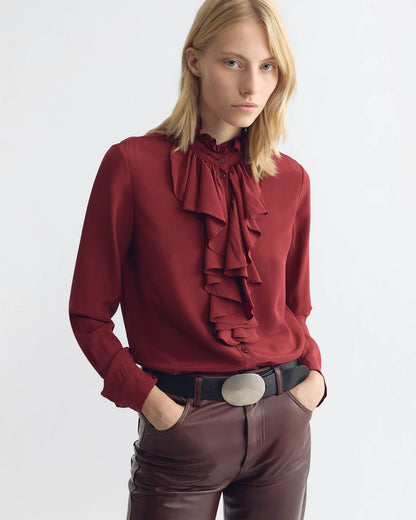 Crimson Lily Blouse