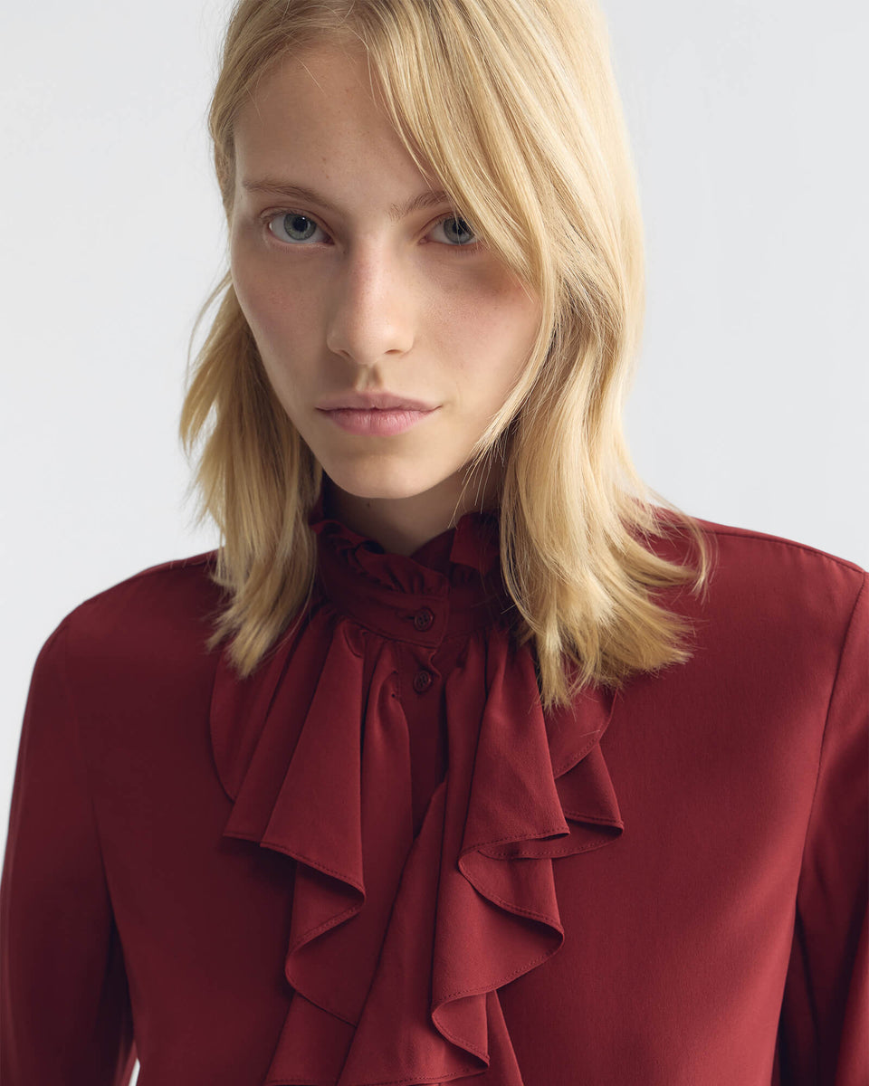 Crimson Lily Blouse