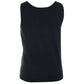 Studded Detailed Tank Black