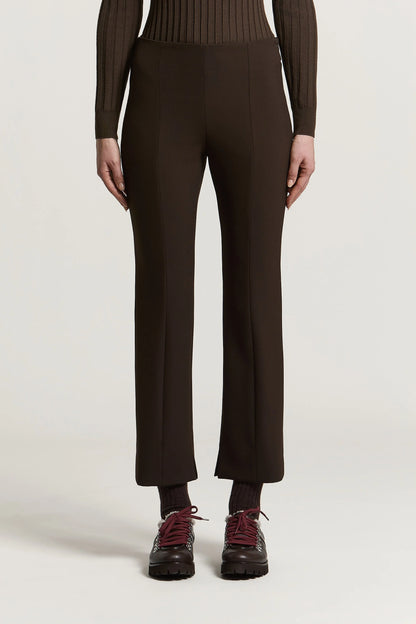 Deep Brown Bistretch Canvas Pants