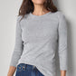 3/4 SLEEVE CREWNECK