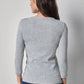 3/4 SLEEVE CREWNECK