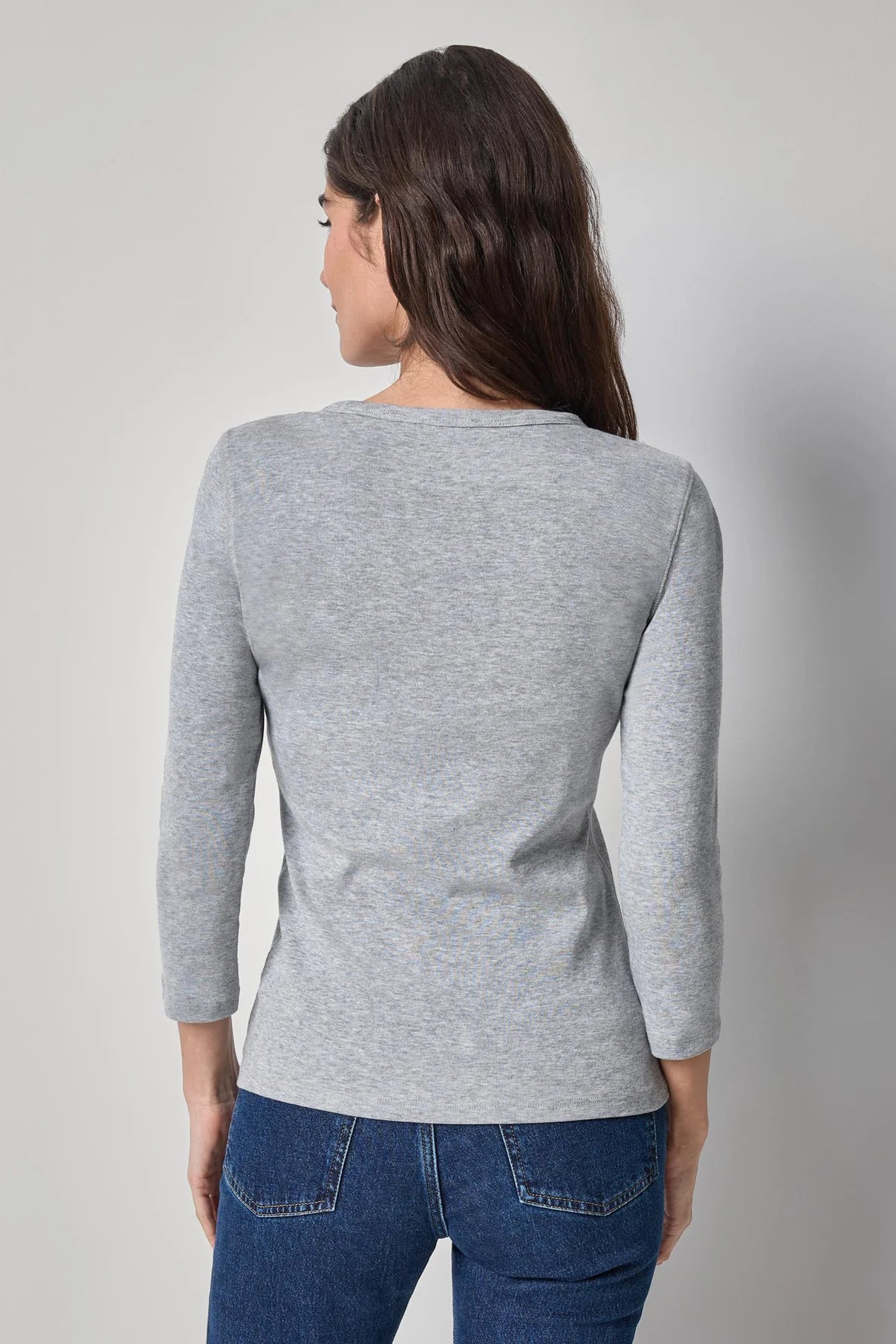 3/4 SLEEVE CREWNECK