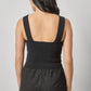 Wide Strap Knit Tank