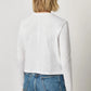 LONG SLEEVE CROPPED BOYFRIEND TEE