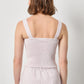 STRIPED SMOCK TANK