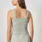 STRIPED SMOCK TANK