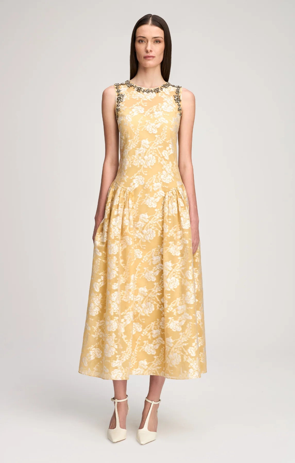 Organza Jacquard Florence Dress