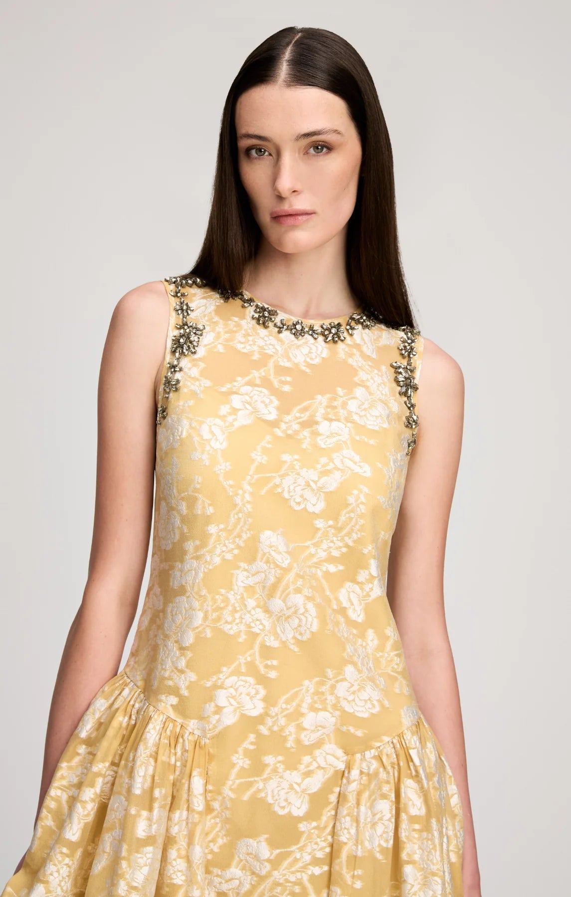 Organza Jacquard Florence Dress