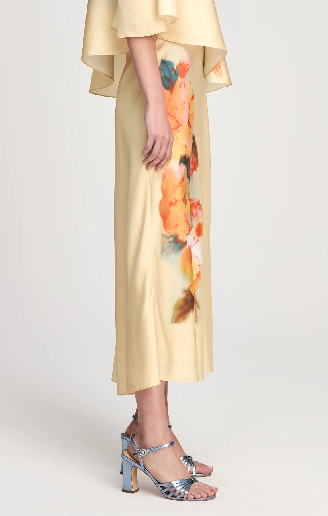 Watercolor Floral Carole Skirt