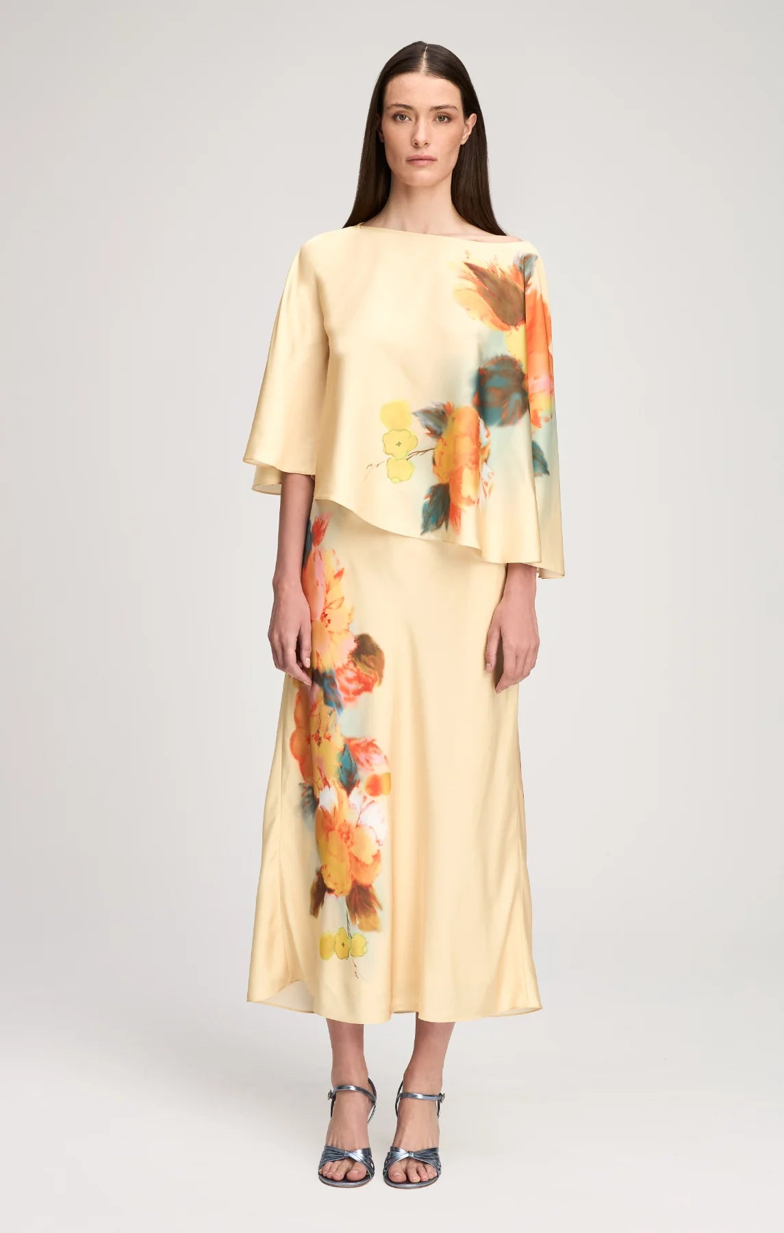 Watercolor Floral Carole Top