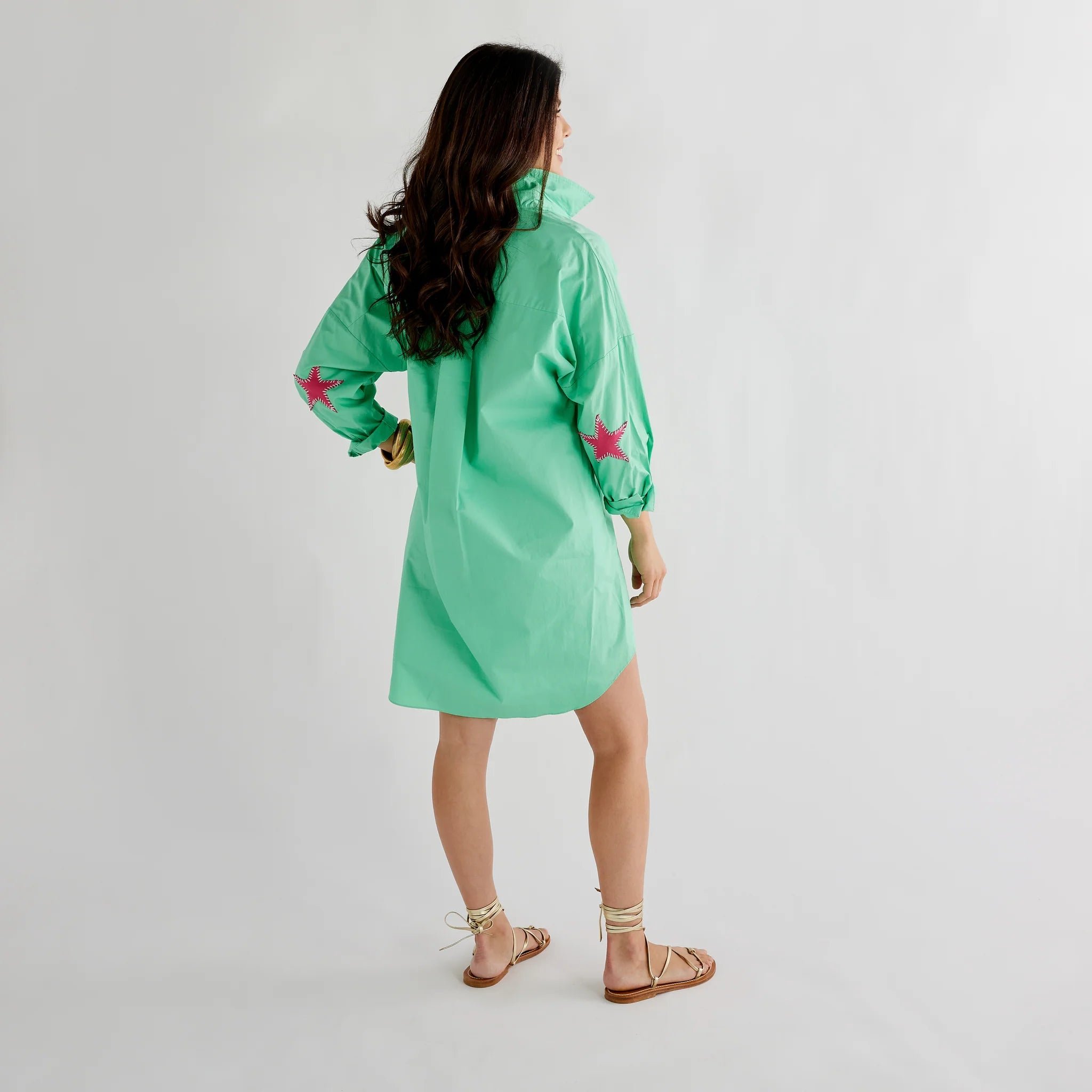 Preppy Star Dress Green The Augusta Clothing Company Preppy Star Dress Green The Augusta Clothing Company