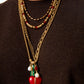 The Big Stone Heart Charm Pendant