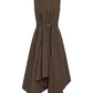Ash Brown  Indie Asymmetric Hem Dress