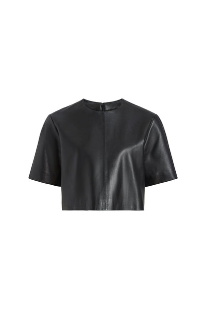 Black Billie Cropped Tee