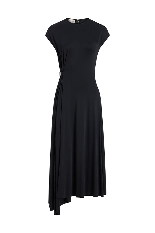 Black Rosario Midi Dress