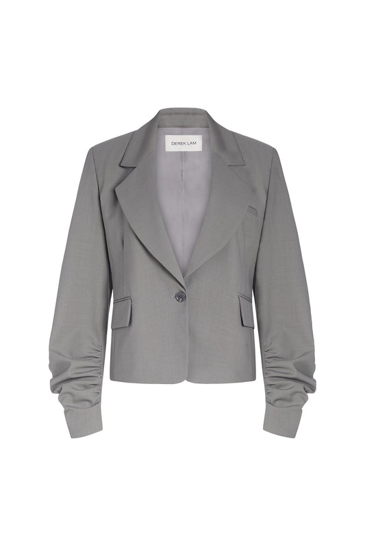 Ash Grey Charlie Single Breasted Blazer