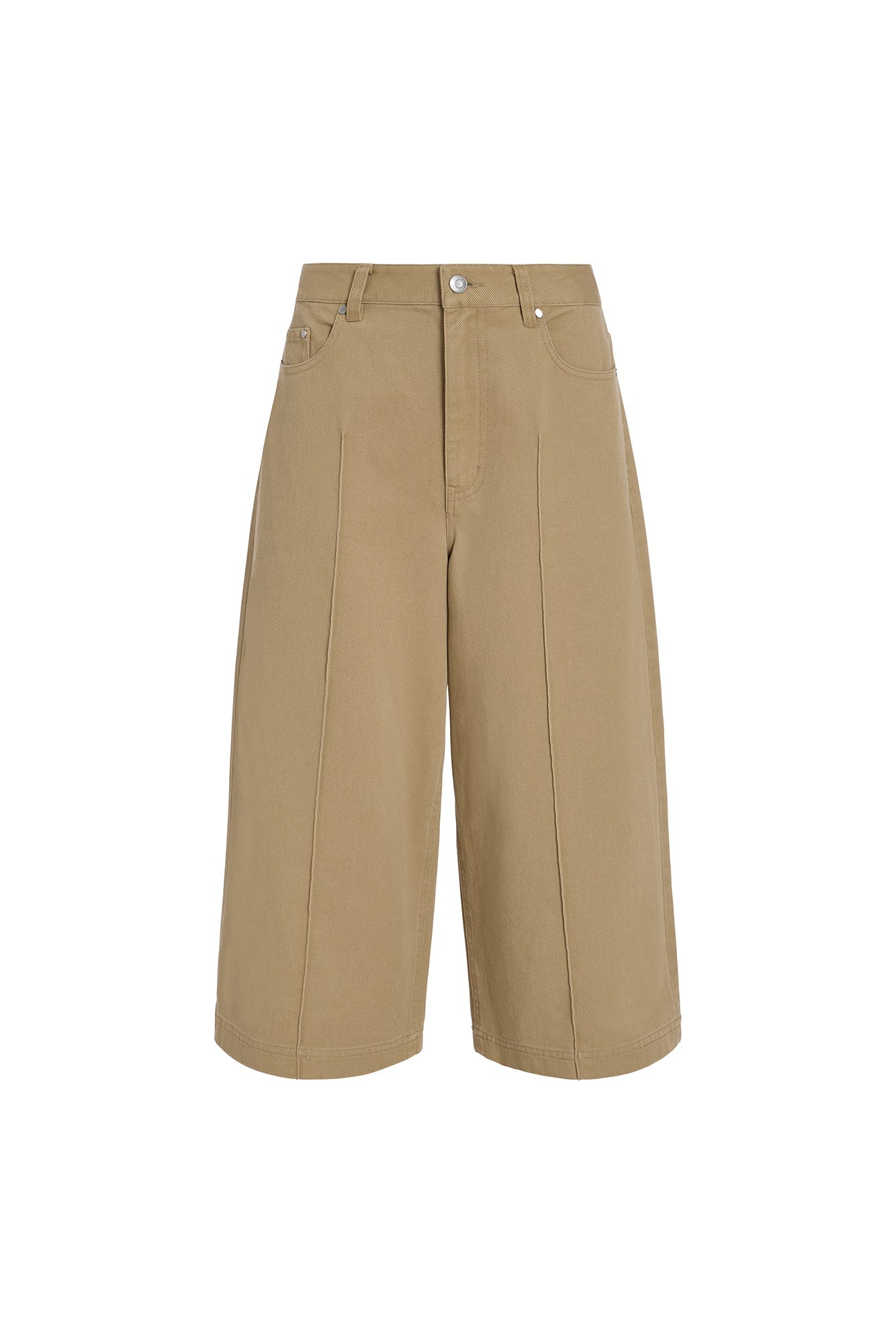 Washed Olive Cornelia Gaucho Pant