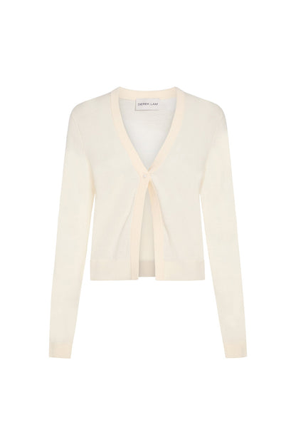 Ivory Jesse Single Button Cardigan