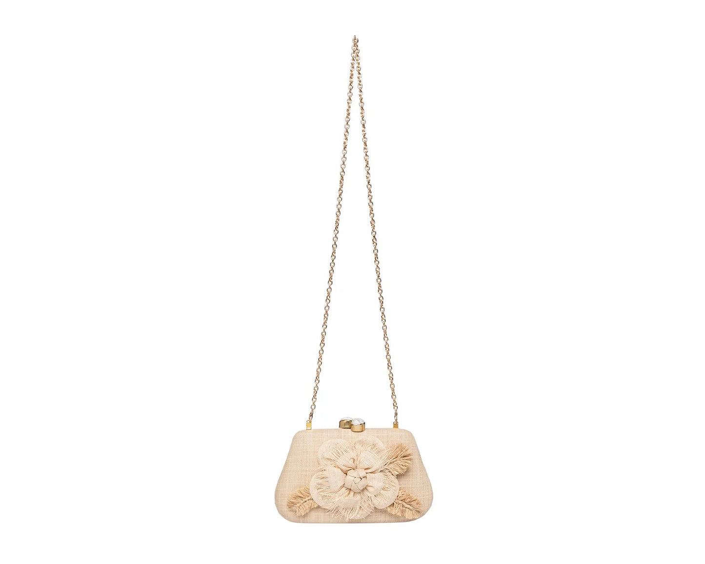 NATURAL ROSIE CLUTCH