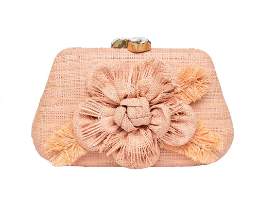 ROSIE PALE PINK CLUTCH