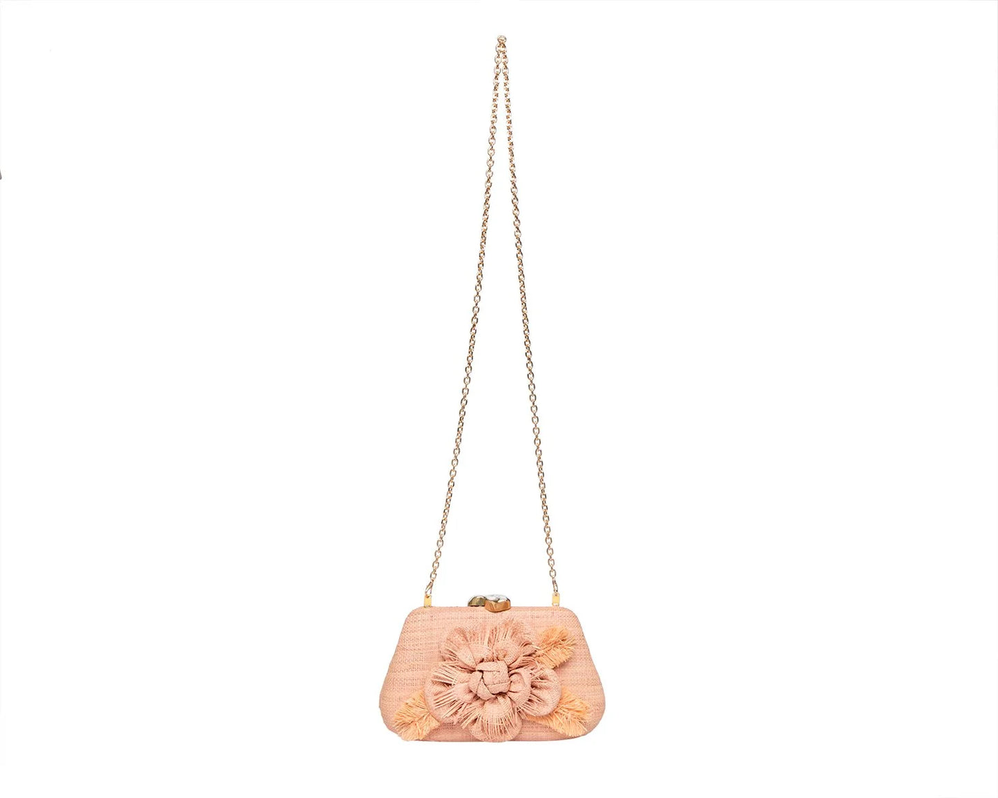 ROSIE PALE PINK CLUTCH