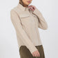 Rowan Washed Suede Jacket