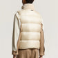 Ethereal Beige Shearling Vest
