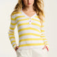 LUCKY STRIPE COTTON HENLEY